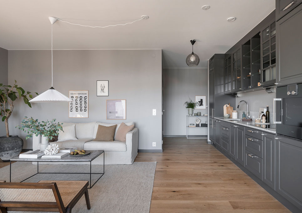 斯德哥尔摩郊区时尚阁楼设计-11