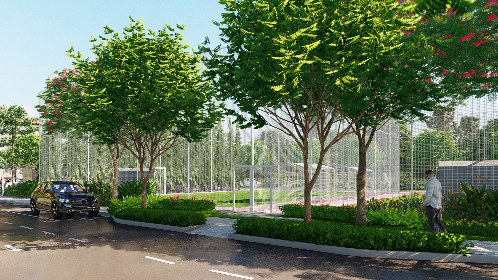 Khu tiện ích TDTT（体育设施区）丨Kts. Lê Hồng Thắm-7