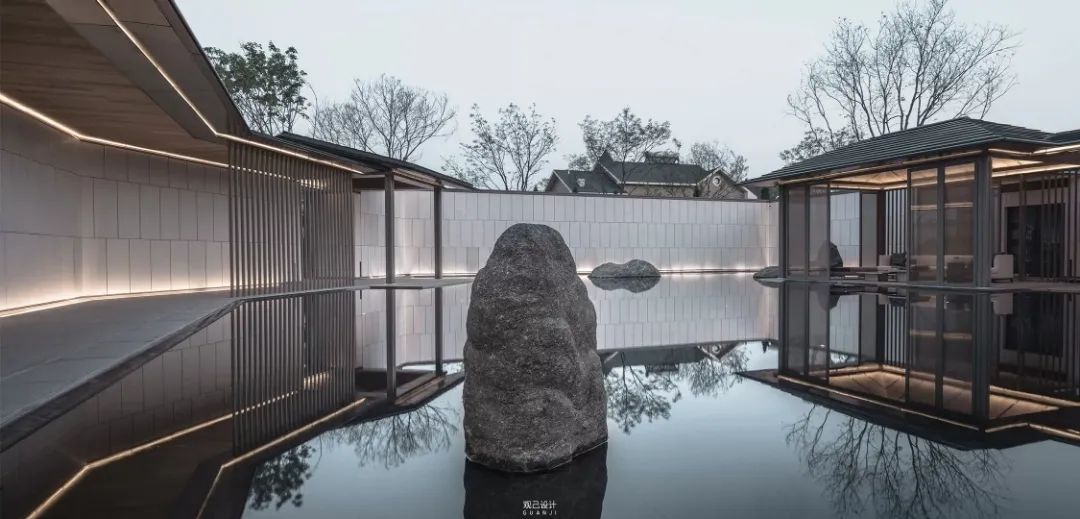 新中式园林之美丨中国上海丨广州观己设计,朗道国际设计,朗庭景观设计-20