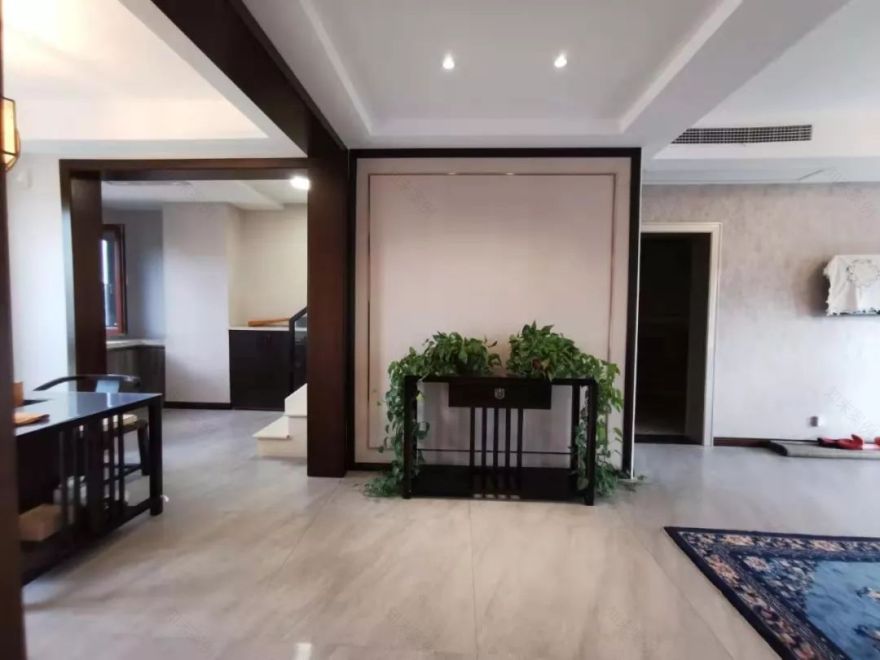 新中式大师郝军 | 奥林匹克花园 220 平顶跃实景拍摄-22