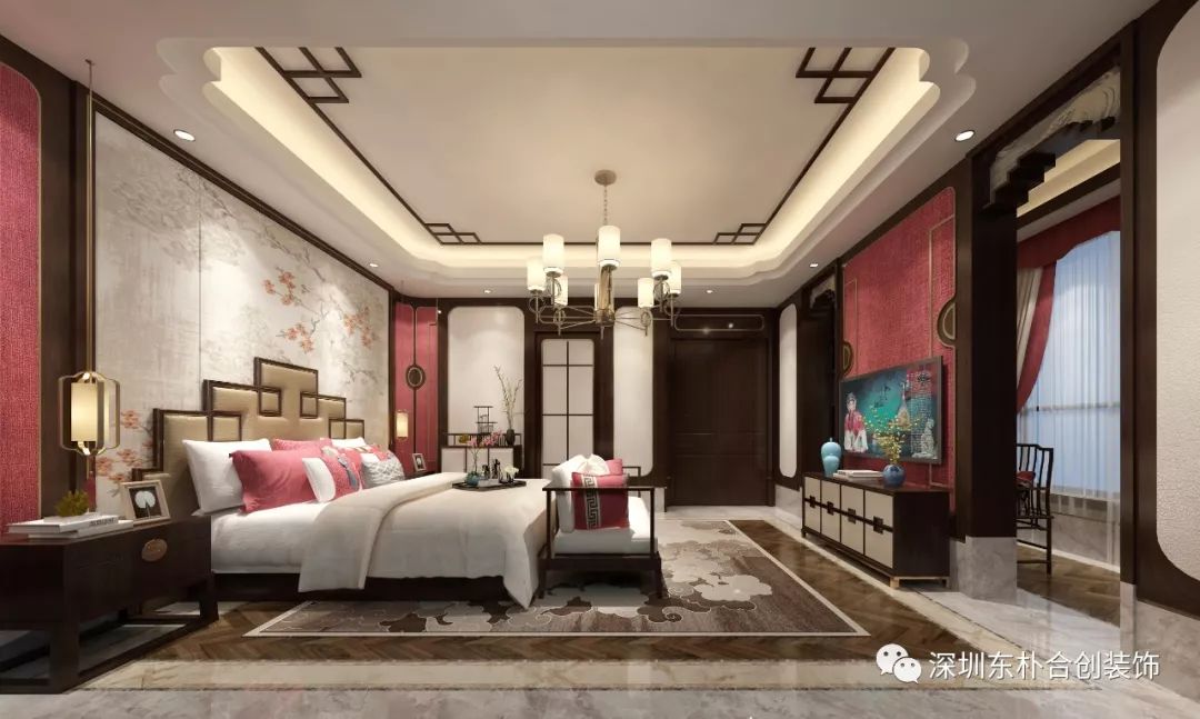 乐湾国际别墅新中式设计,传统与现代的完美融合-45