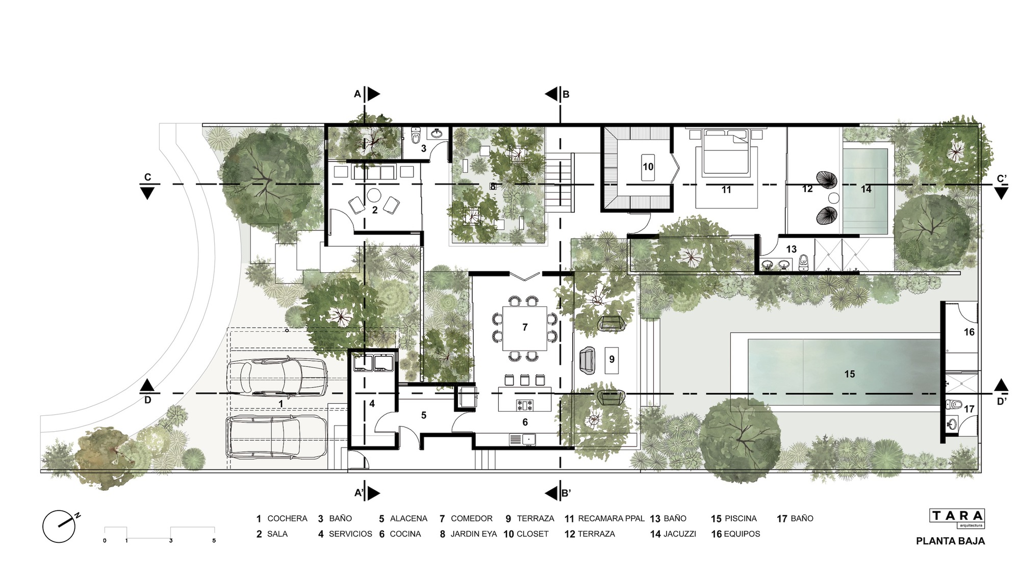 艾雅之家丨墨西哥丨TARA Arquitectura-18