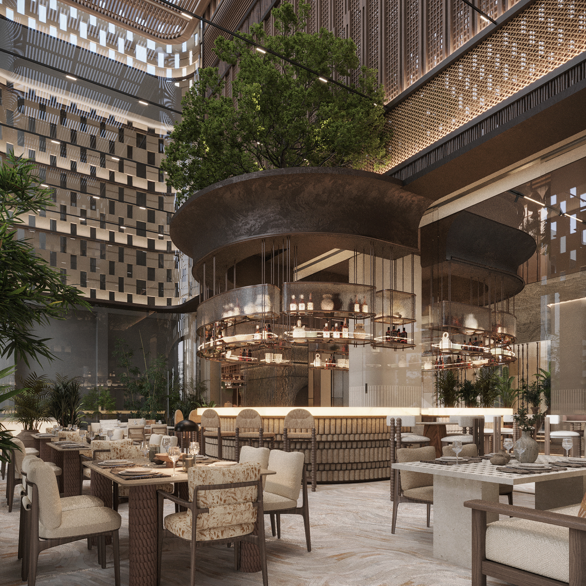 椰子别墅餐厅丨United Arab EmiratesDubai丨Alchemy,MF and associates-20