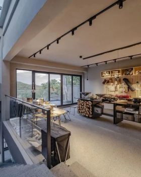 Snow Peak 紫旸山庄店  Snow Peak Cafe丨中国北京丨弘石设计