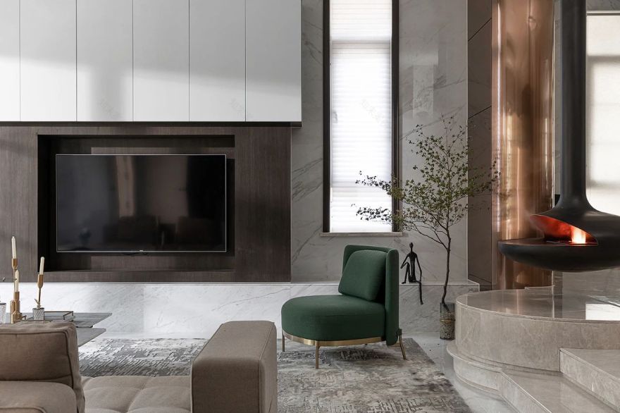 杭州钱塘江畔诗意别墅丨中国杭州丨尚层装饰(北京)有限公司-16