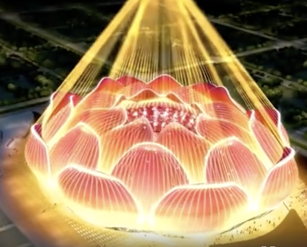 恒大 10 万人足球场“大莲花”设计,凸显中国风-62