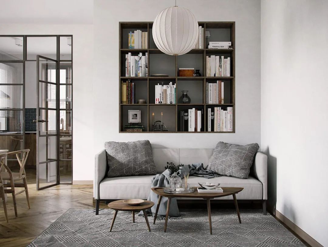 美女设计师打造优雅空间，色料和谐搭配-68