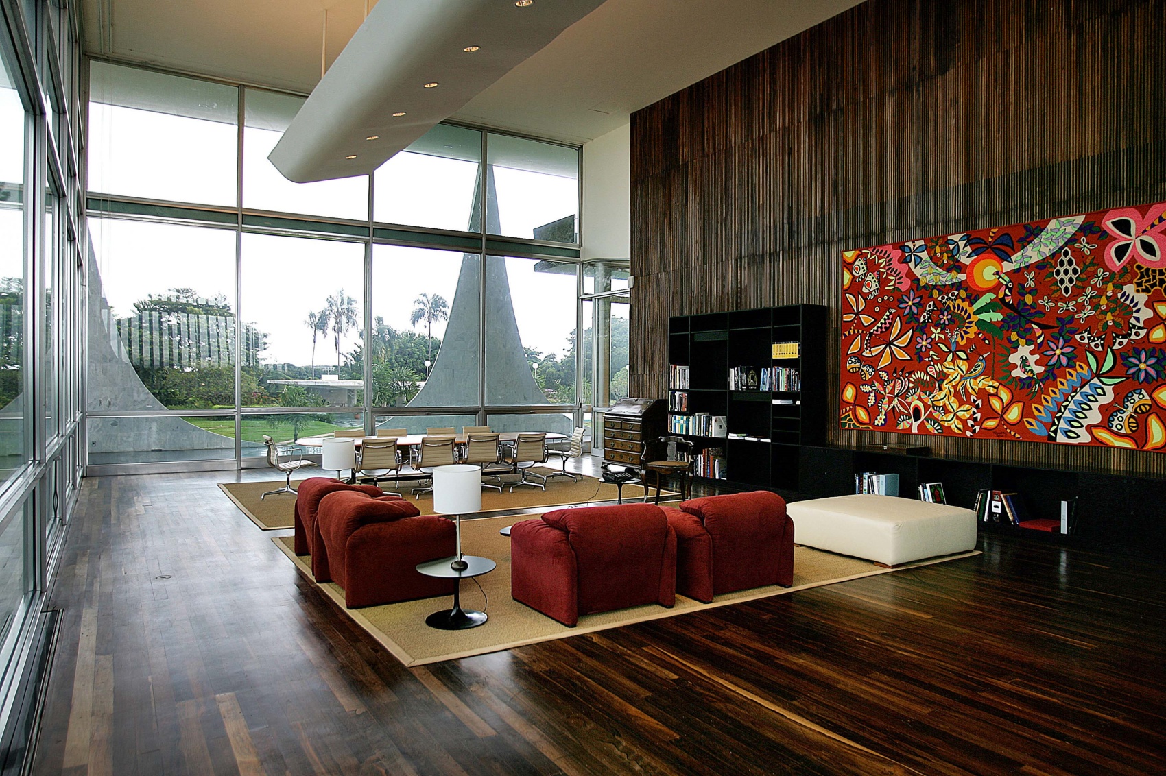 巴西总统宫殿群及相关建筑（含巴西利亚各建筑）丨巴西巴西利亚丨奥斯卡·尼迈耶（Oscar Niemeyer）等-21