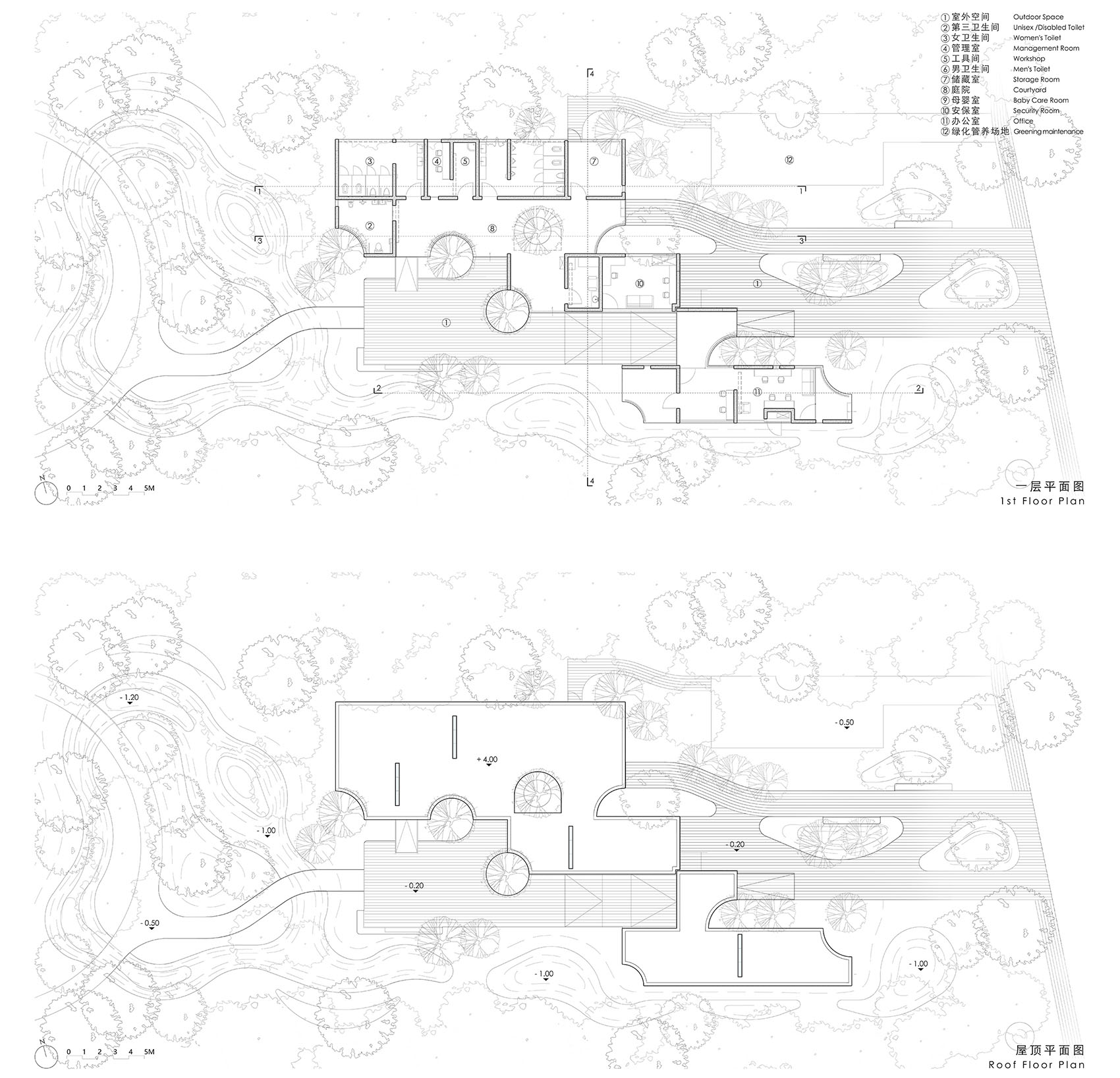上海田林公园游客服务中心丨中国上海丨VIA维亚景观-74