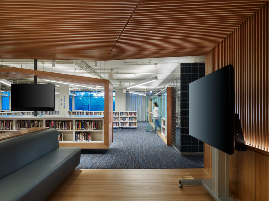 弗朗西斯·W·帕克学校科弗勒家族图书馆-15