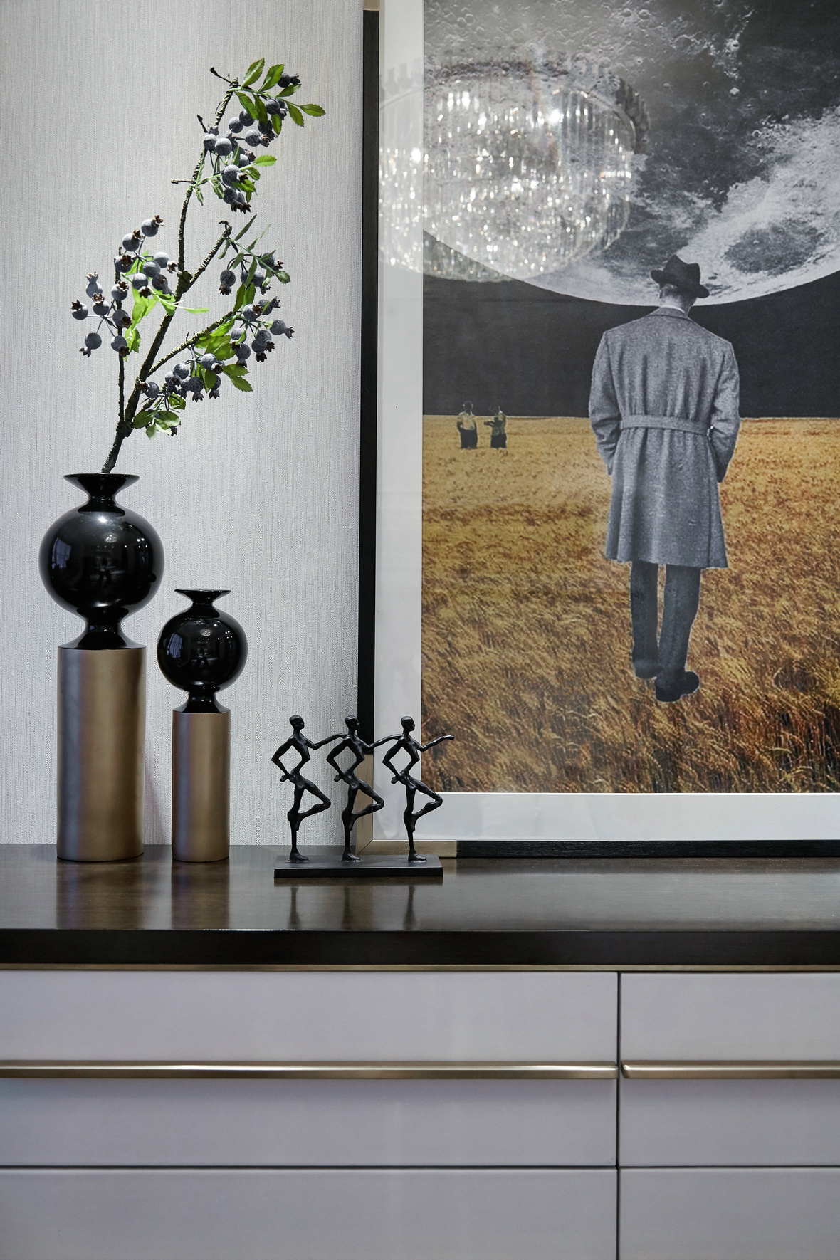 中山万科城轻奢样板间，低调优雅的生活美学-23