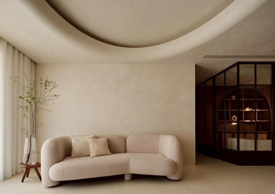 老房爆改 中式+侘寂,打造自带松弛感的家-6