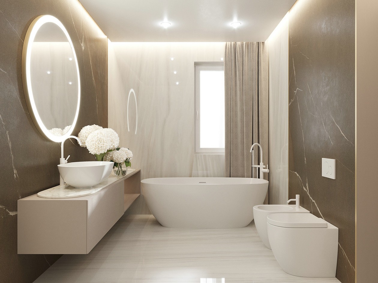 米色系公寓设计 感受柔和色调带来的美感-13