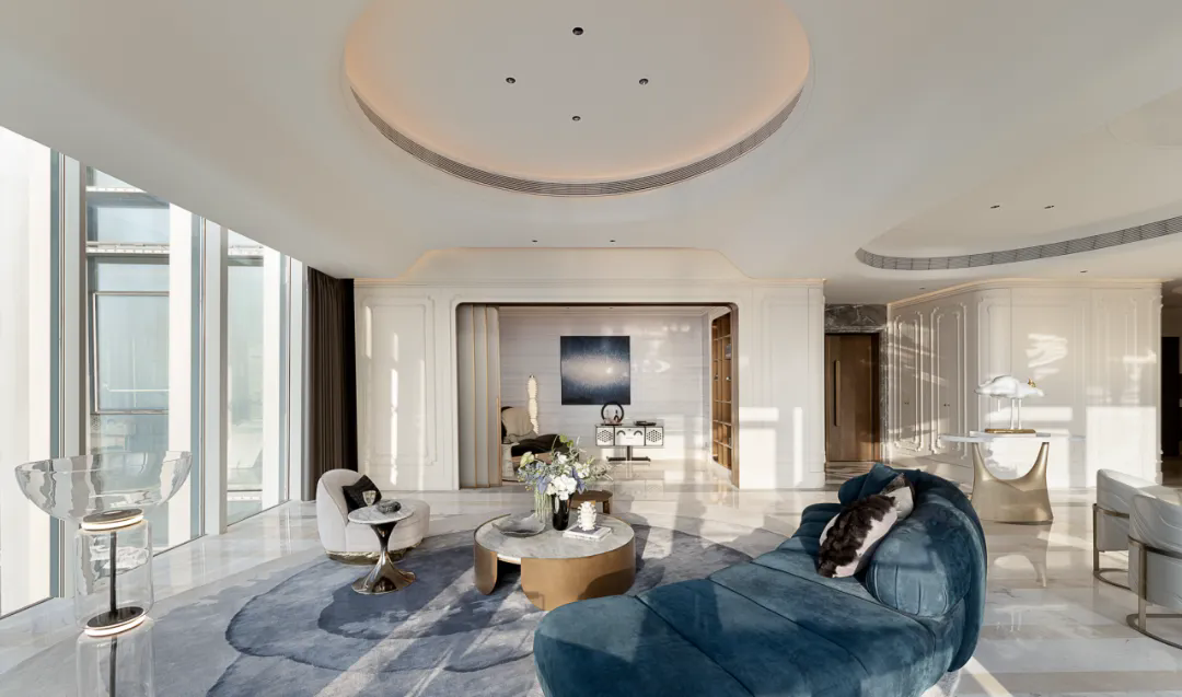 390㎡巴洛克美学样板间设计丨邱德光-33