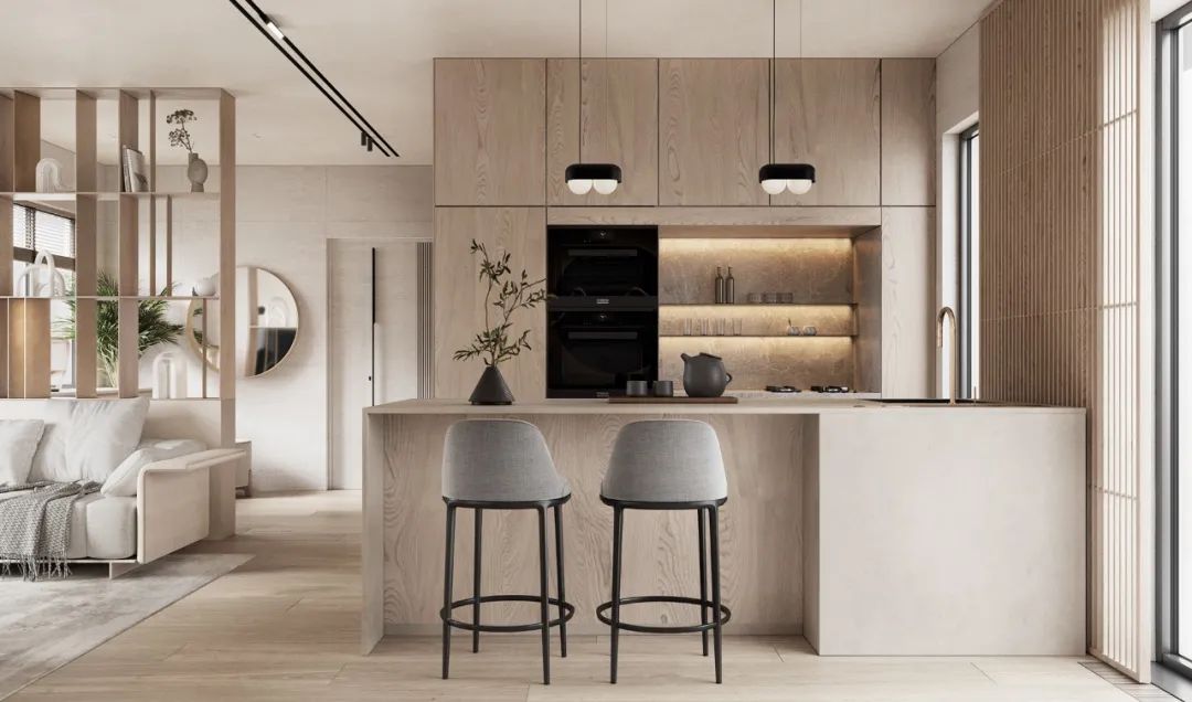 极简田园风设计丨俄罗斯丨Ksenia Bortsova-73