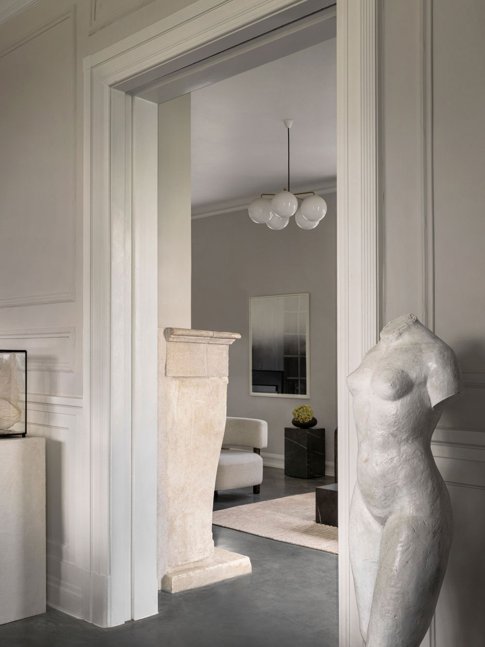 丹麦设计师的雕塑乡村别墅-5