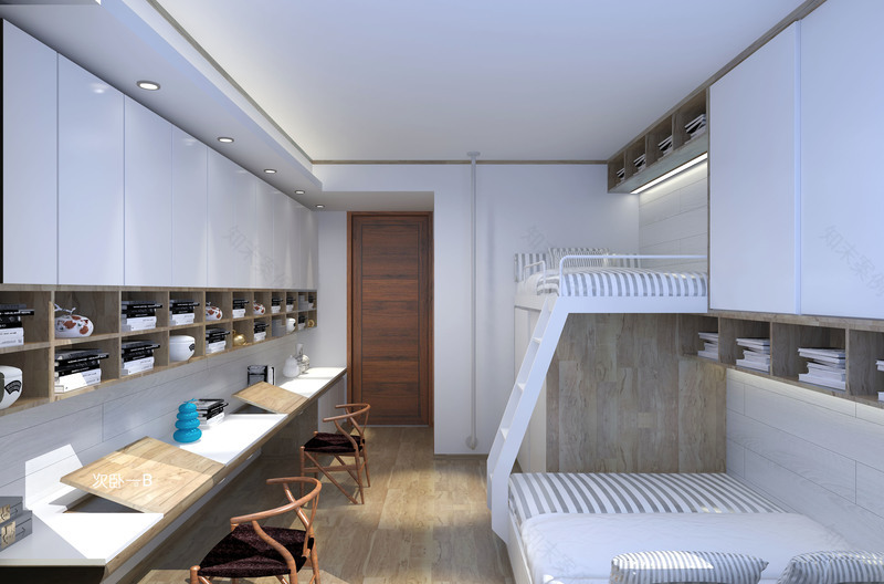 200 平米现代中式入住家装-50