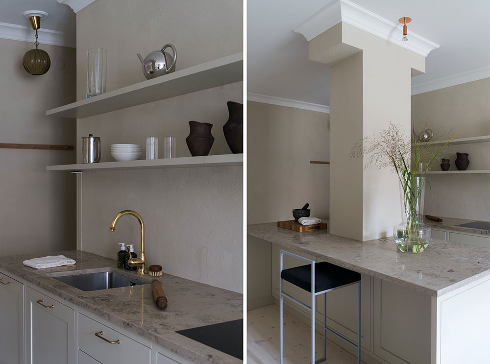 斯德哥尔摩独特两层公寓的极简魅力-14