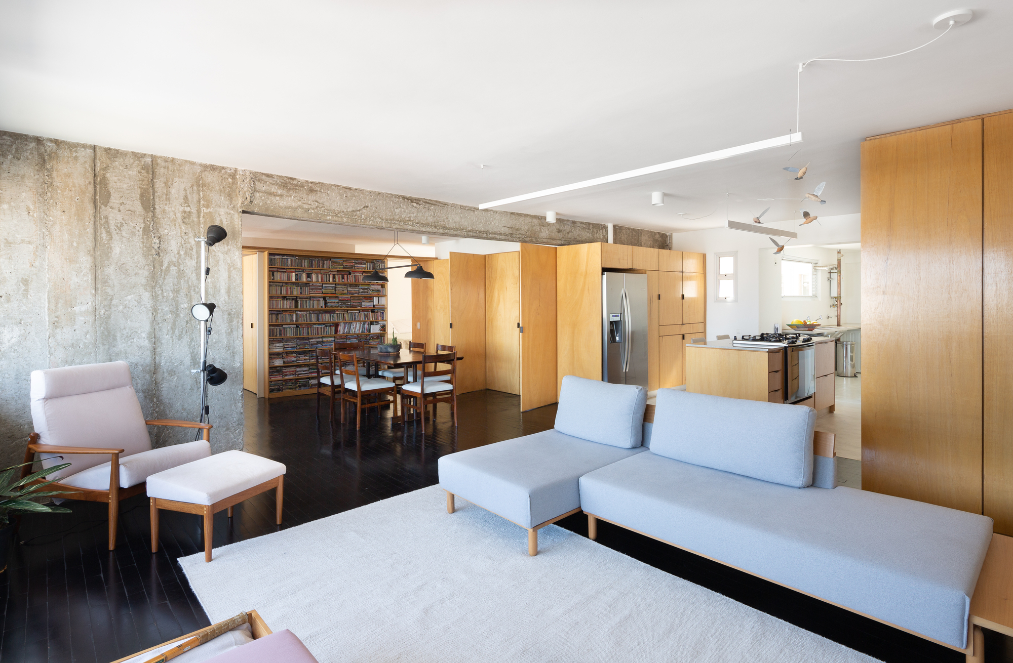 巴西 Mooca 社区 60 年代公寓的翻新之旅-15