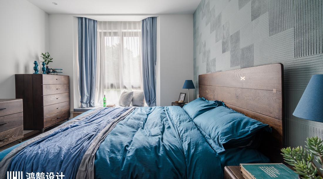 上海老弄堂情怀家居,绿色墨韵温馨一家三口-24