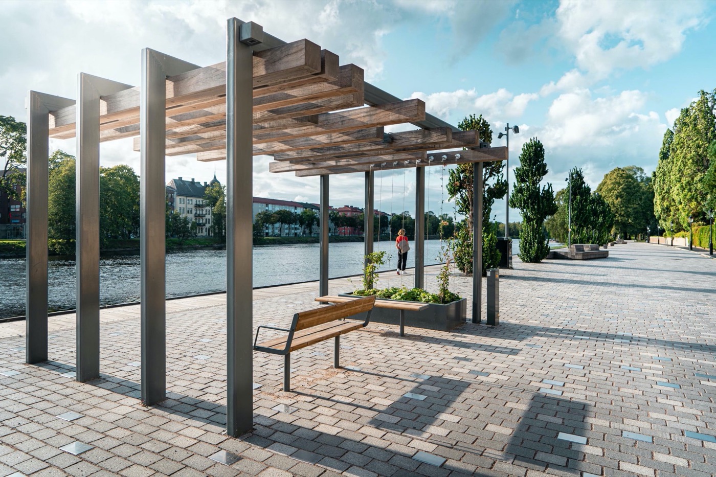 瑞典卡尔斯塔德“浮木”河畔景观设计丨Tengbom-10