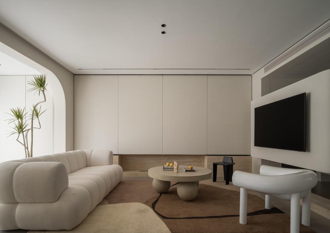 多曲线极简空间设计-19