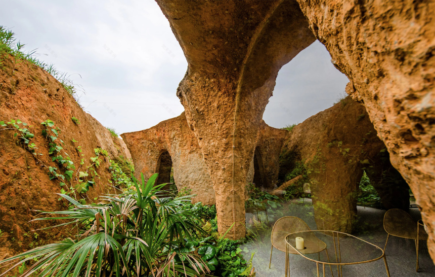 日本地下覆泥住宅与餐厅综合体丨Junya Ishigami + Associates-8