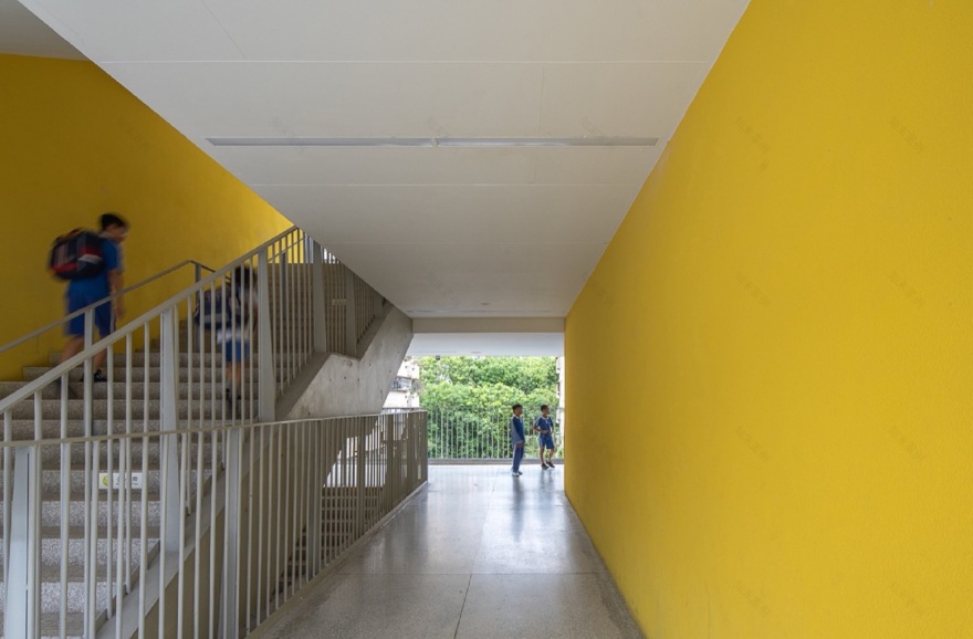 深圳福田绿洲小学丨中国深圳丨悉地国际东西影工作室-35