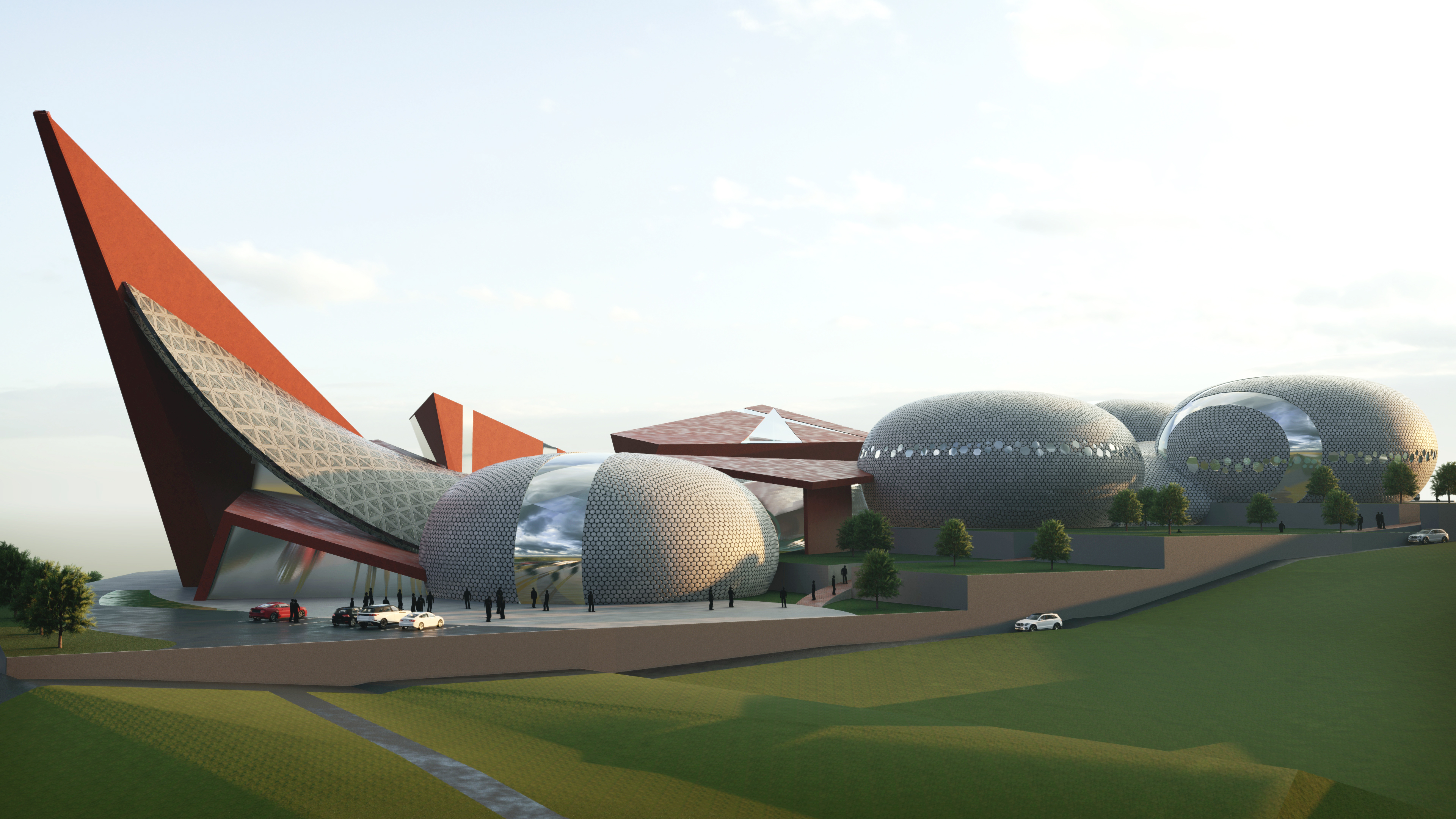 Blobitecture  Blob 建筑概念渲染-5