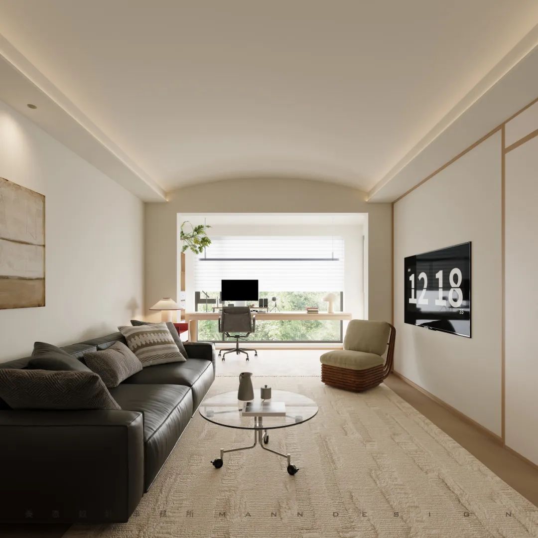 银泰红城小户型丨曼恩设计事务所-19
