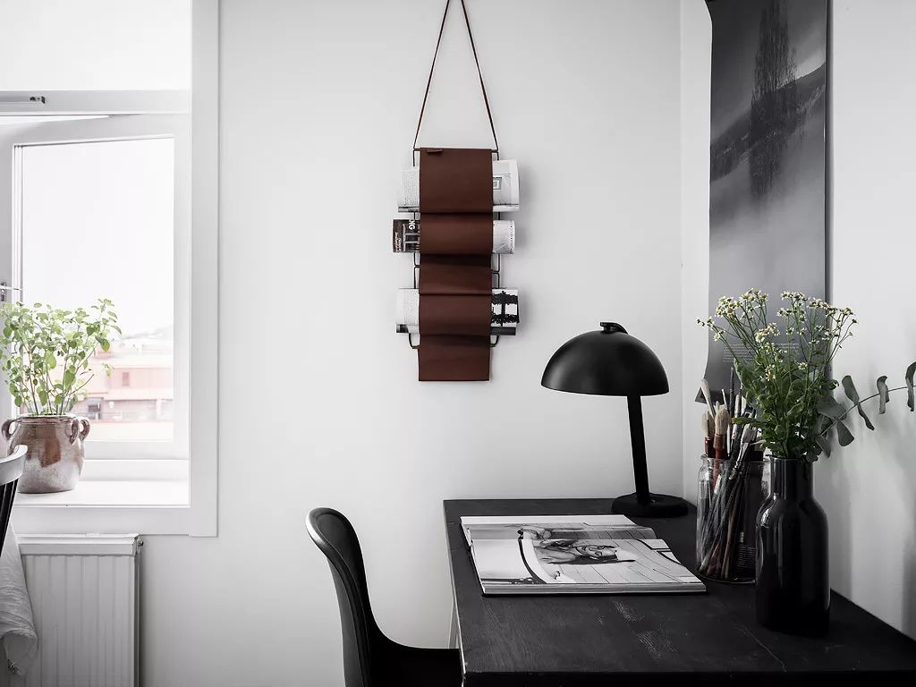 瑞典 39㎡高级公寓，黑白简约大气设计-19