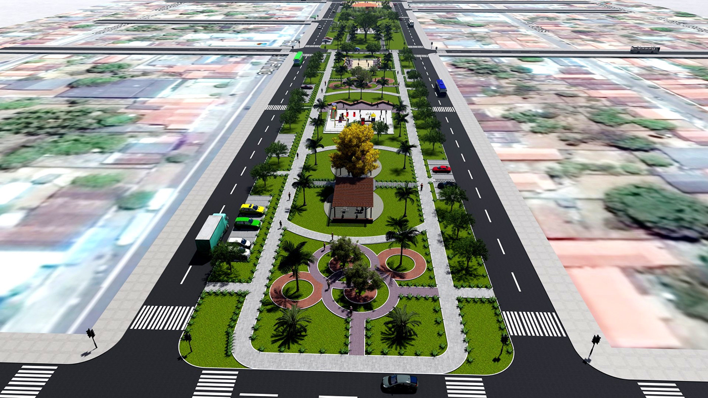 Anastasiya Gushchina丨公园丨Praça Central Mul. de Barrolândia - TO/ Reforma-0