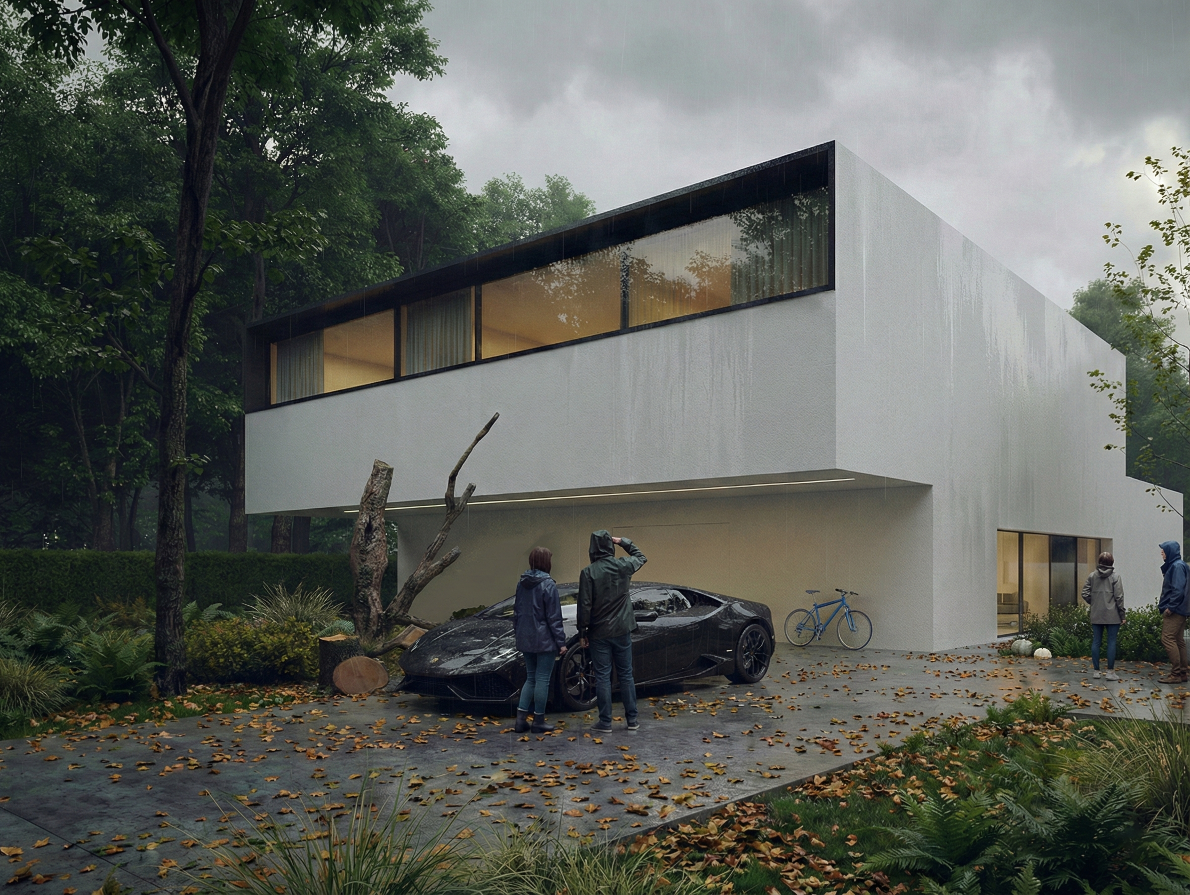 Void & Mass Villa: Architecture of synthesis-31