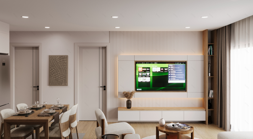 1 + 1 公寓视觉样本-0