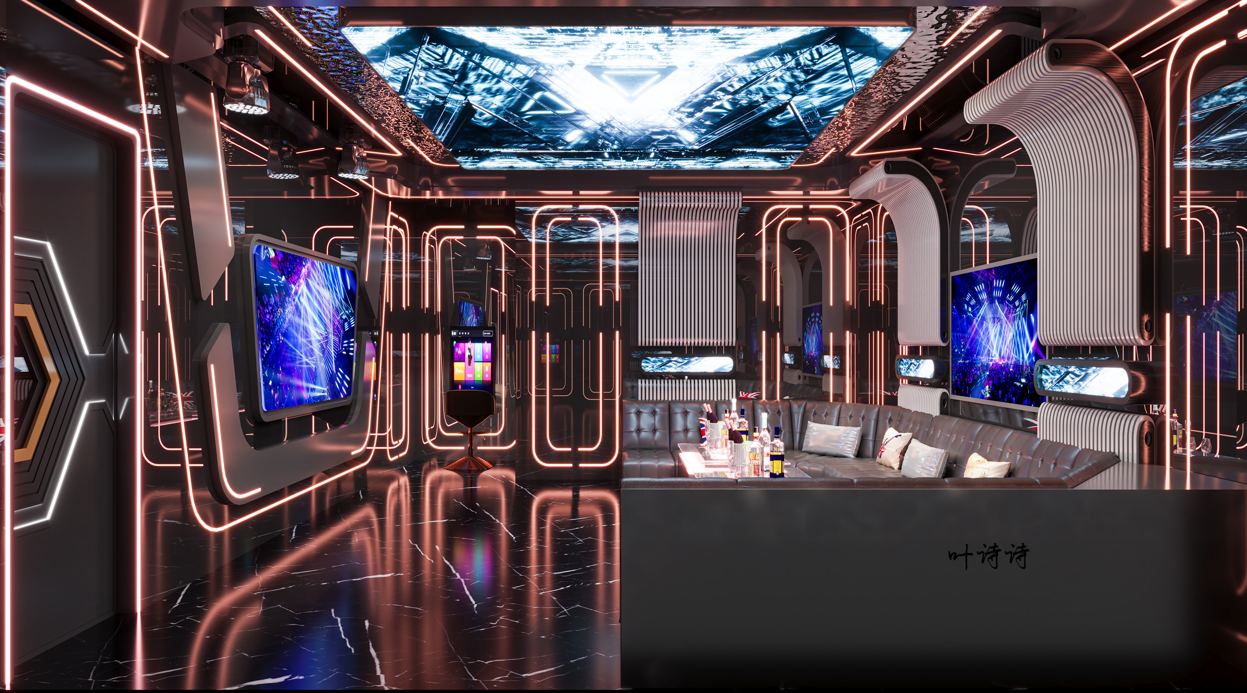 KTV设计|真的嗨到起飞-7