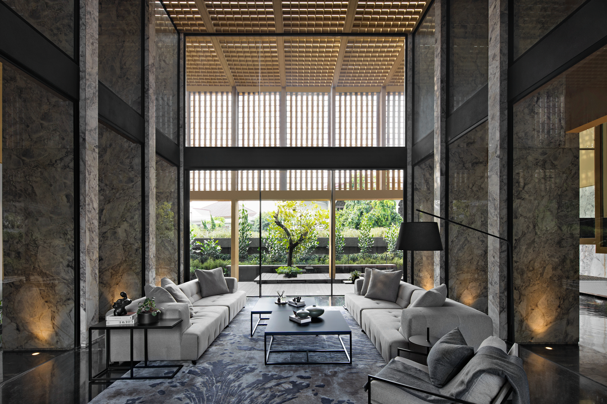 坚毅格栅屋丨印度亚南丨Gets Architects-45