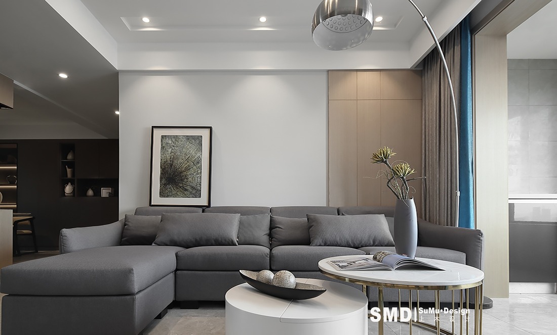 极简鱼骨拼，打造三室一厅品质空间-19