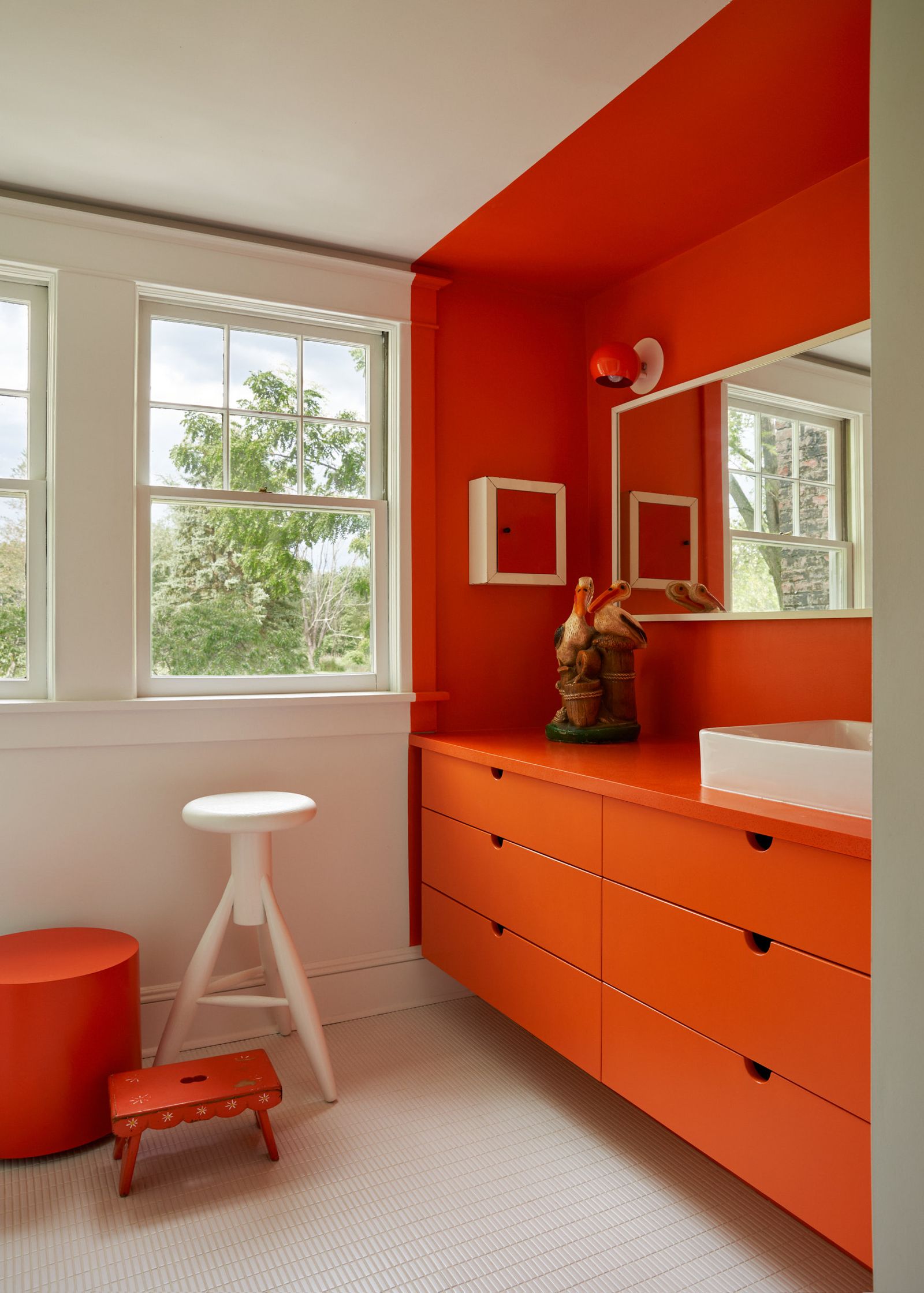 哈德逊谷小屋室内设计丨美国丨Ghislaine Viñas-33