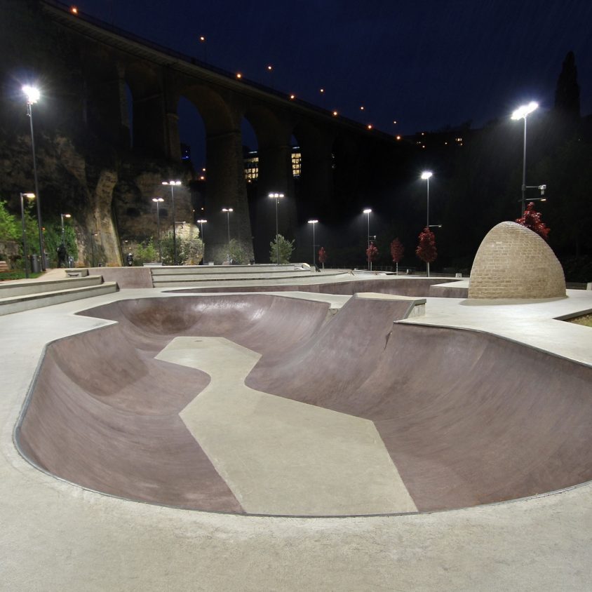丨卢森堡丨Constructo Skatepark Architecture-45