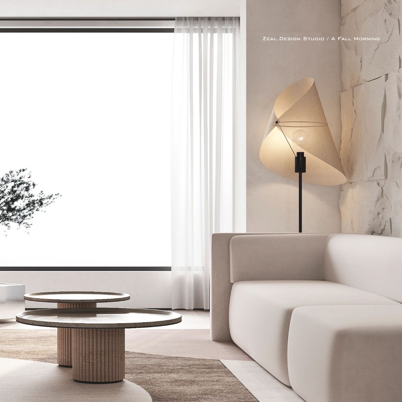 高级感侘寂风住宅设计-11