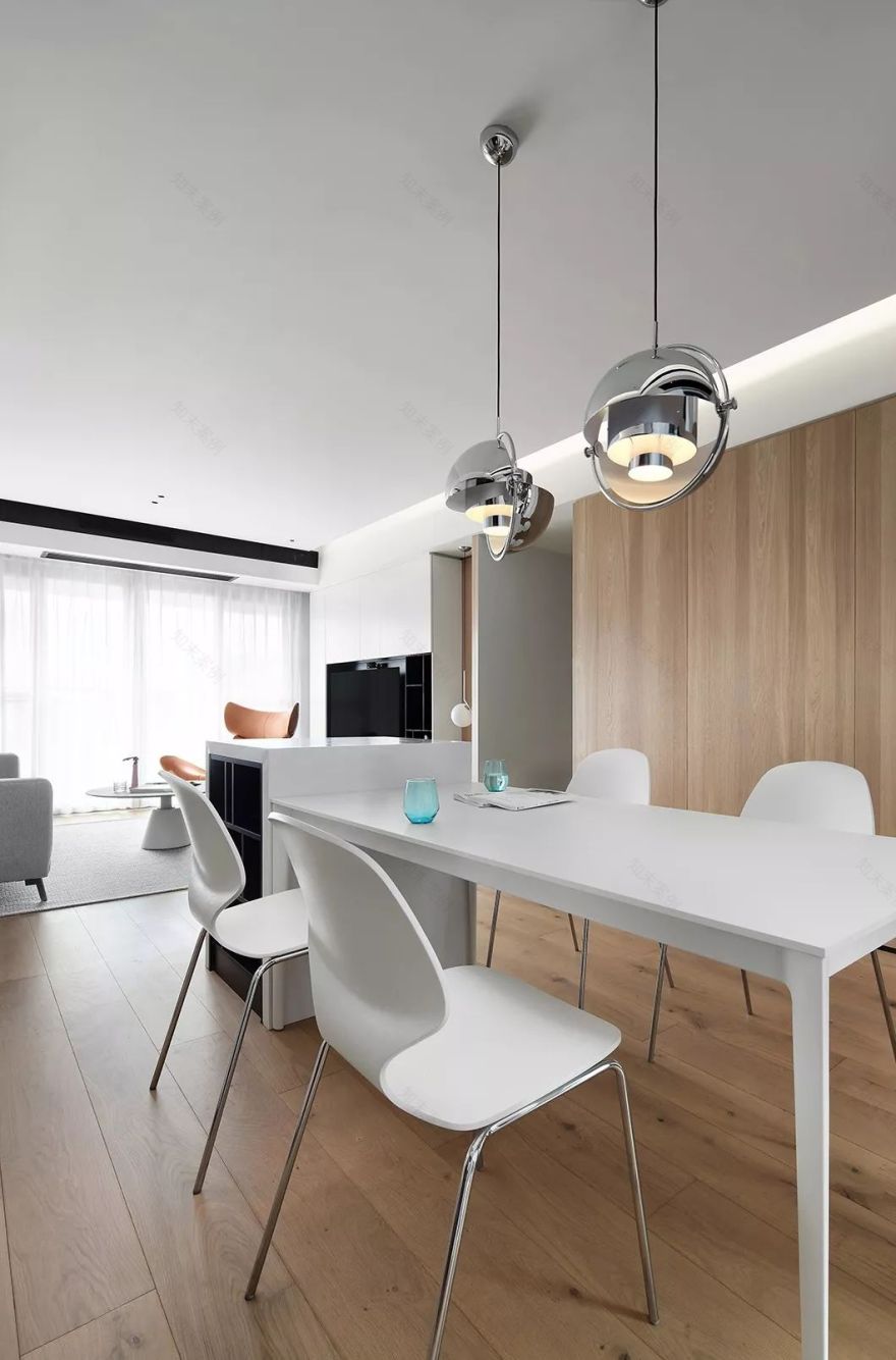 广州 140㎡原木极简空间,诠释生活美学-29