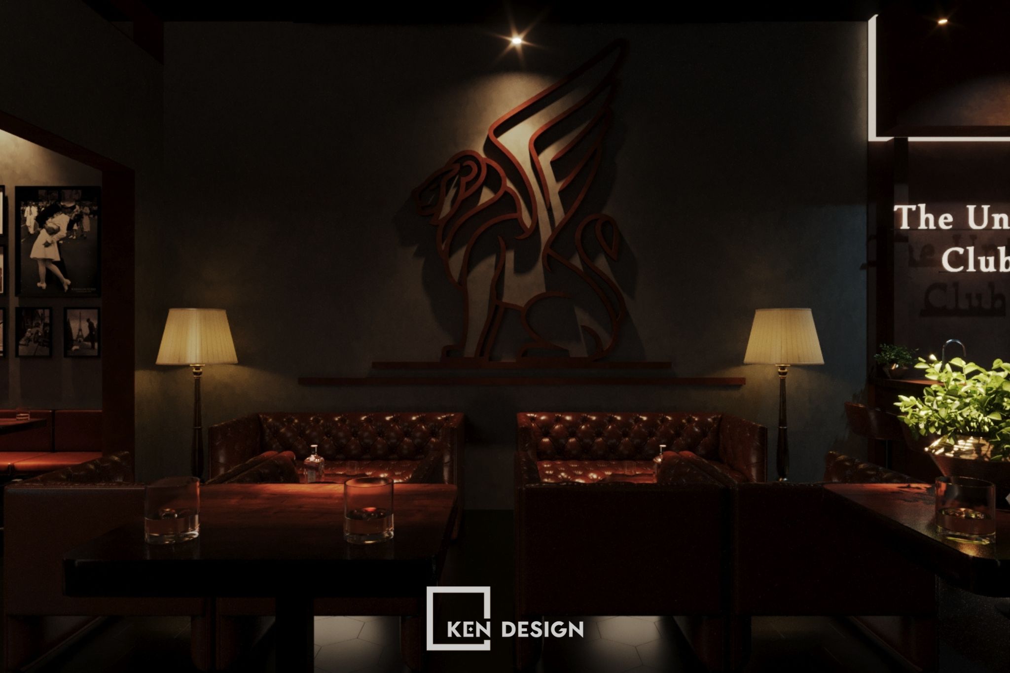 The Union Club酒吧设计项目丨Ken Design-24