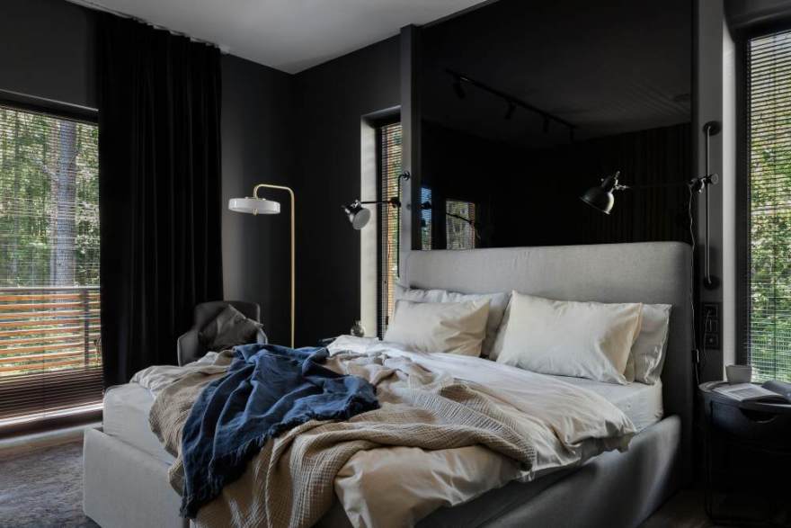 俄罗斯森林乡间别墅丨Lampa Design Studio-17