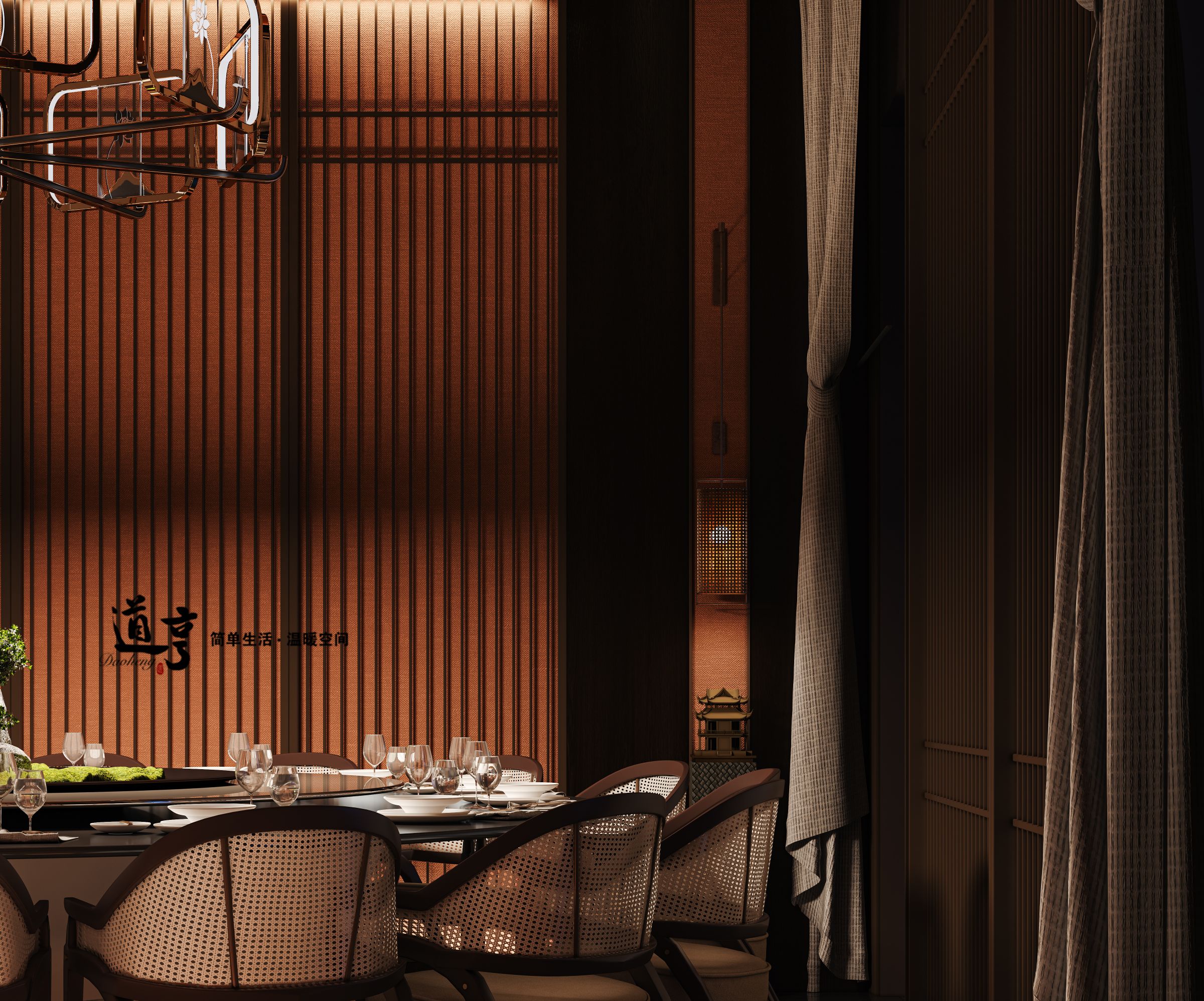 一眼怦然|这个餐饮店的设计太喜欢了-1