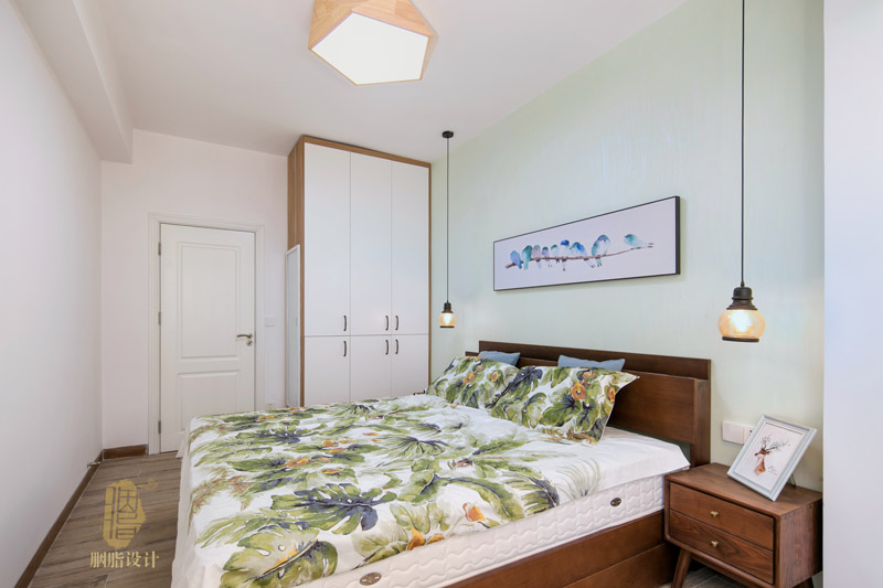 华南理工南秀村四口之家北欧风改造-57