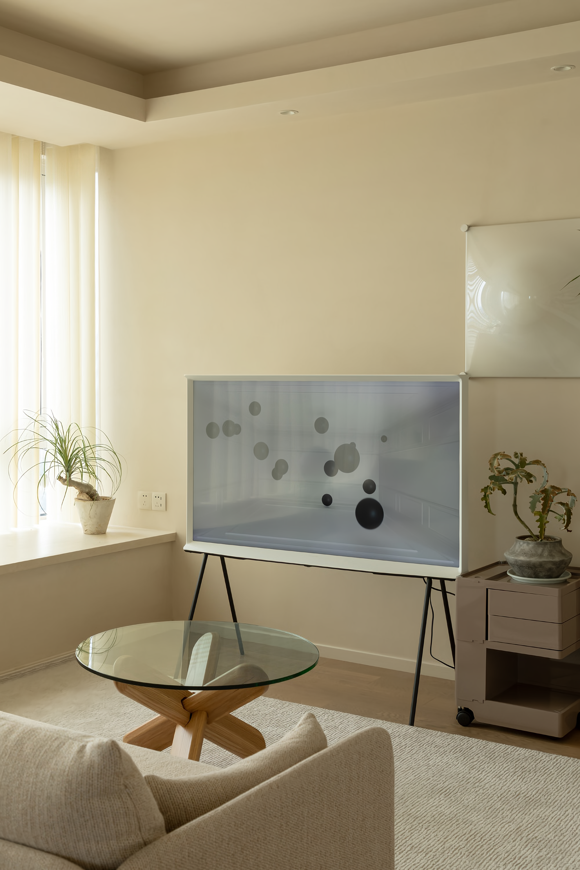 奶油色极简公寓丨中国杭州丨NOTHING DESIGN-17