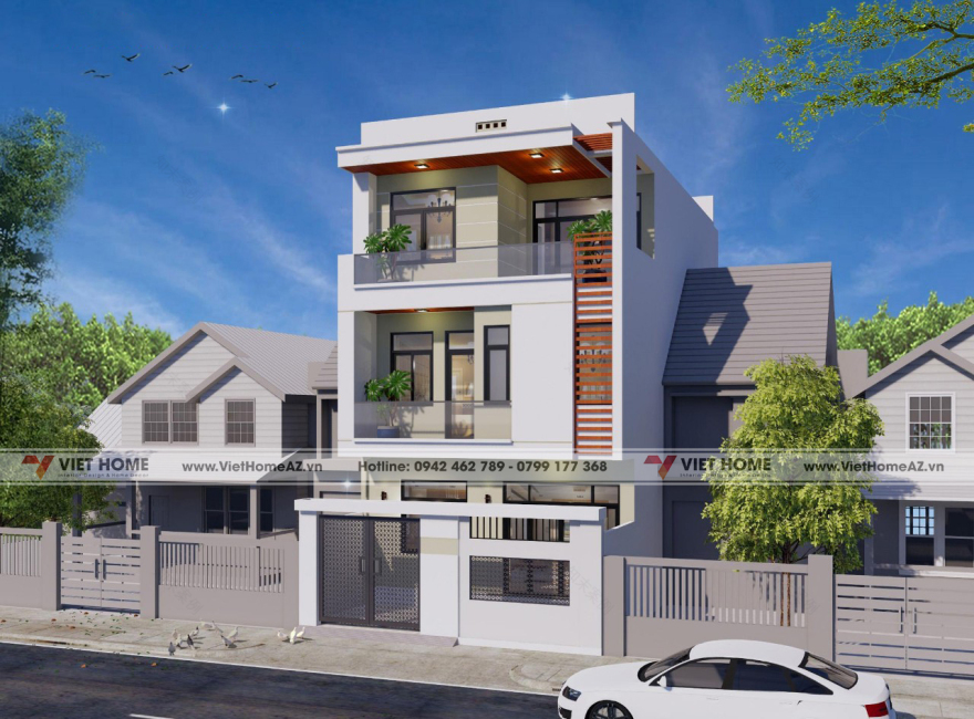 隆安美丽房屋设计丨Kiến Trúc – Nội Thất VietHome-7