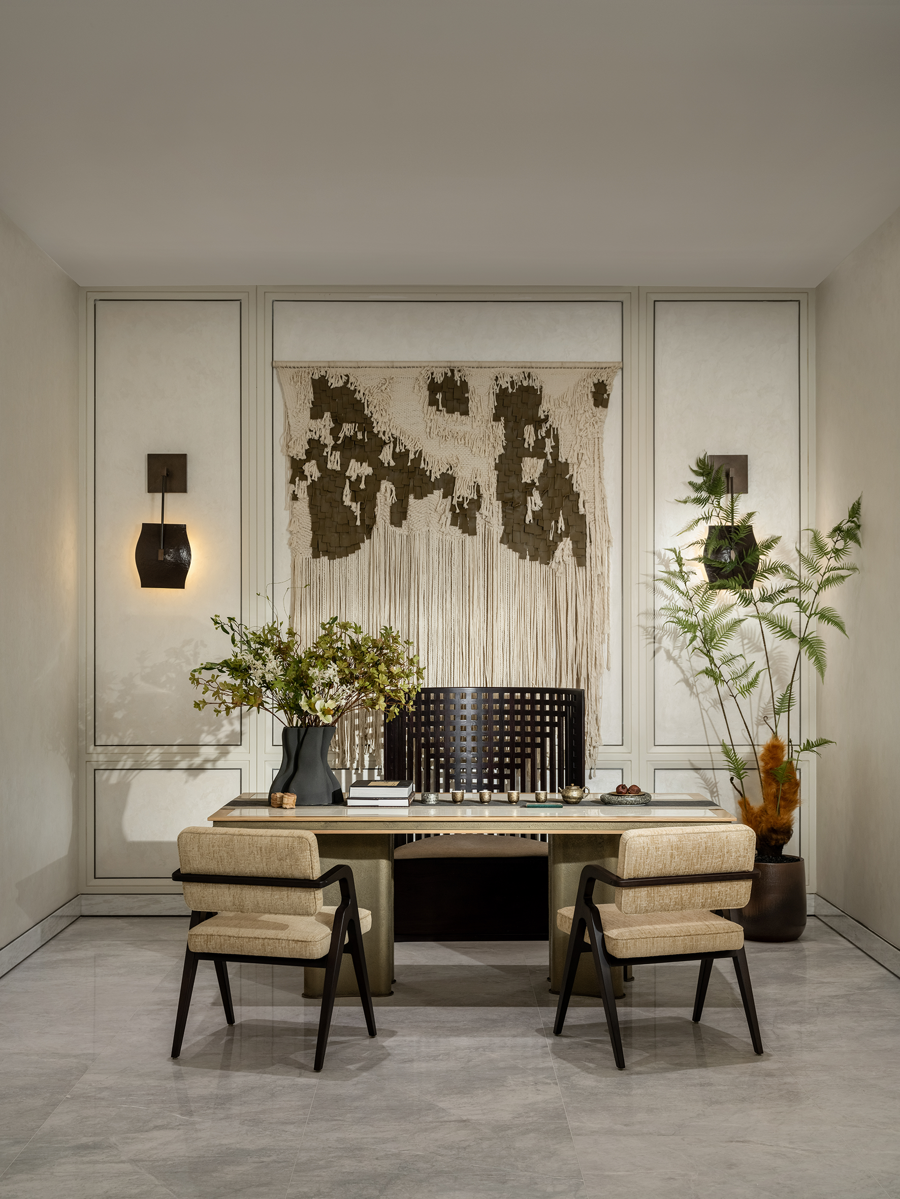 新作丨云锦智建×HWCD 徐汇滨江最新豪宅：云锦东方！-53