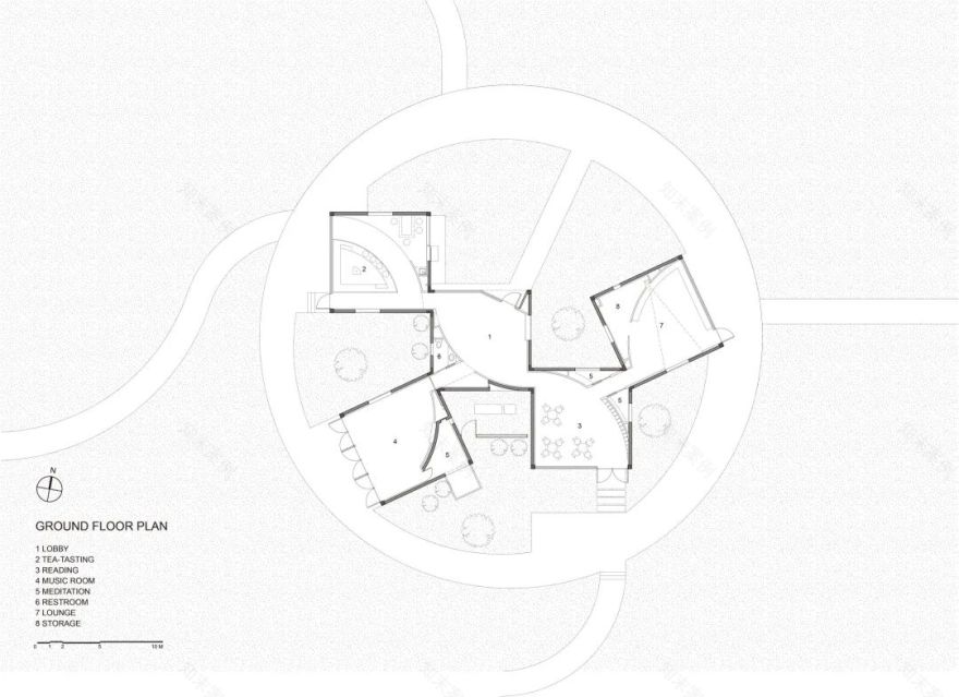 云台山冰菊花田书馆丨中国焦作丨一树建筑工作室-51