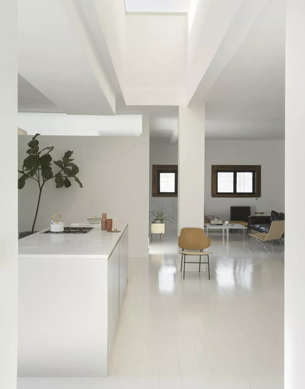 176㎡旧房改造简约唯美系设计  卡米拉-20